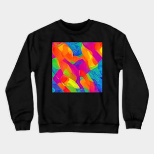 omg pattern abstract background Crewneck Sweatshirt